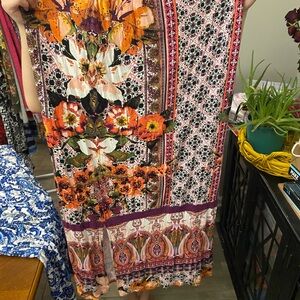Floral Multicolor Maxi Dress
